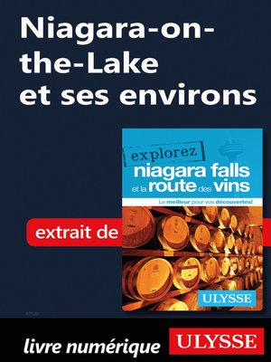 cover image of Niagara-on-the-Lake et ses environs
